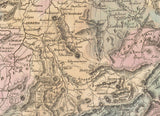 1849 Map of Switzerland