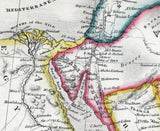 1856 Map of Arabia