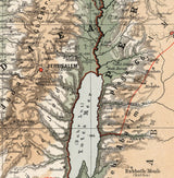 1896 Map of Palestine
