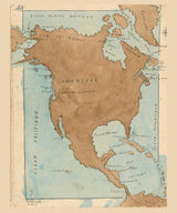 1857 Map of America