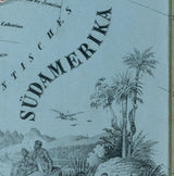 1864 Relief Map of South America