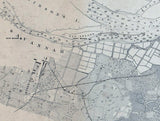 1878 Nautical Chart of Savannah River and Wassaw Sound Georgia