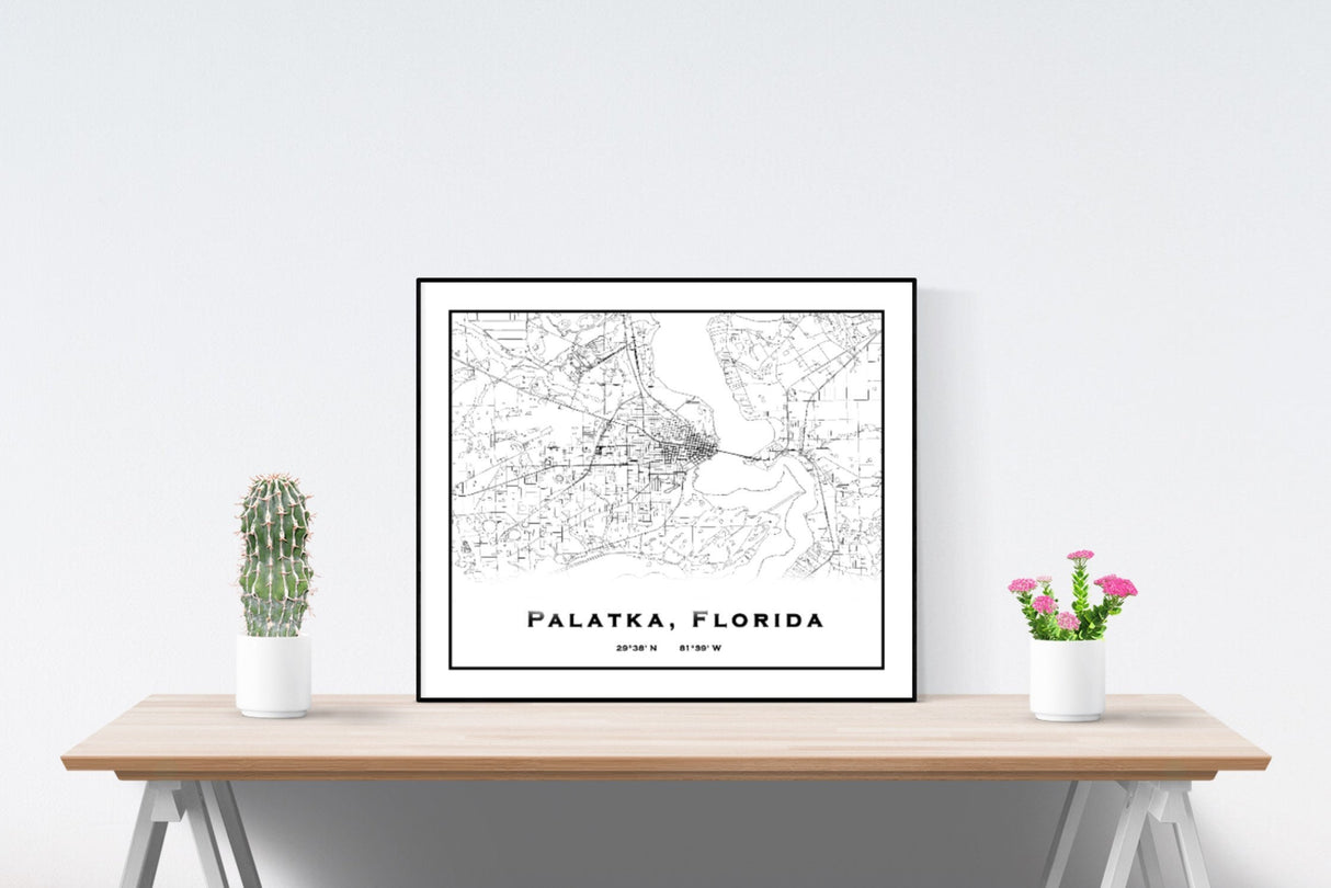 Palatka Florida Map