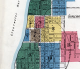 1923 Map of Clearwater Pinellas County Florida