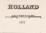 1832 Map of Holland