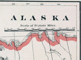 1883 Map of Alaska