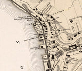 1867 Map of Peekskill Westchester County New York