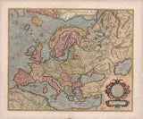 1623 Map of Europe