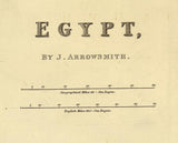 1832 Map of Egypt