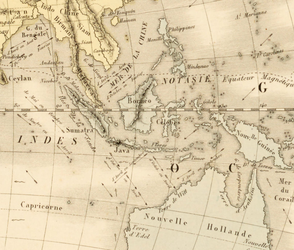 1839 Map of the World