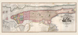 1840 Map of the City and County of New York