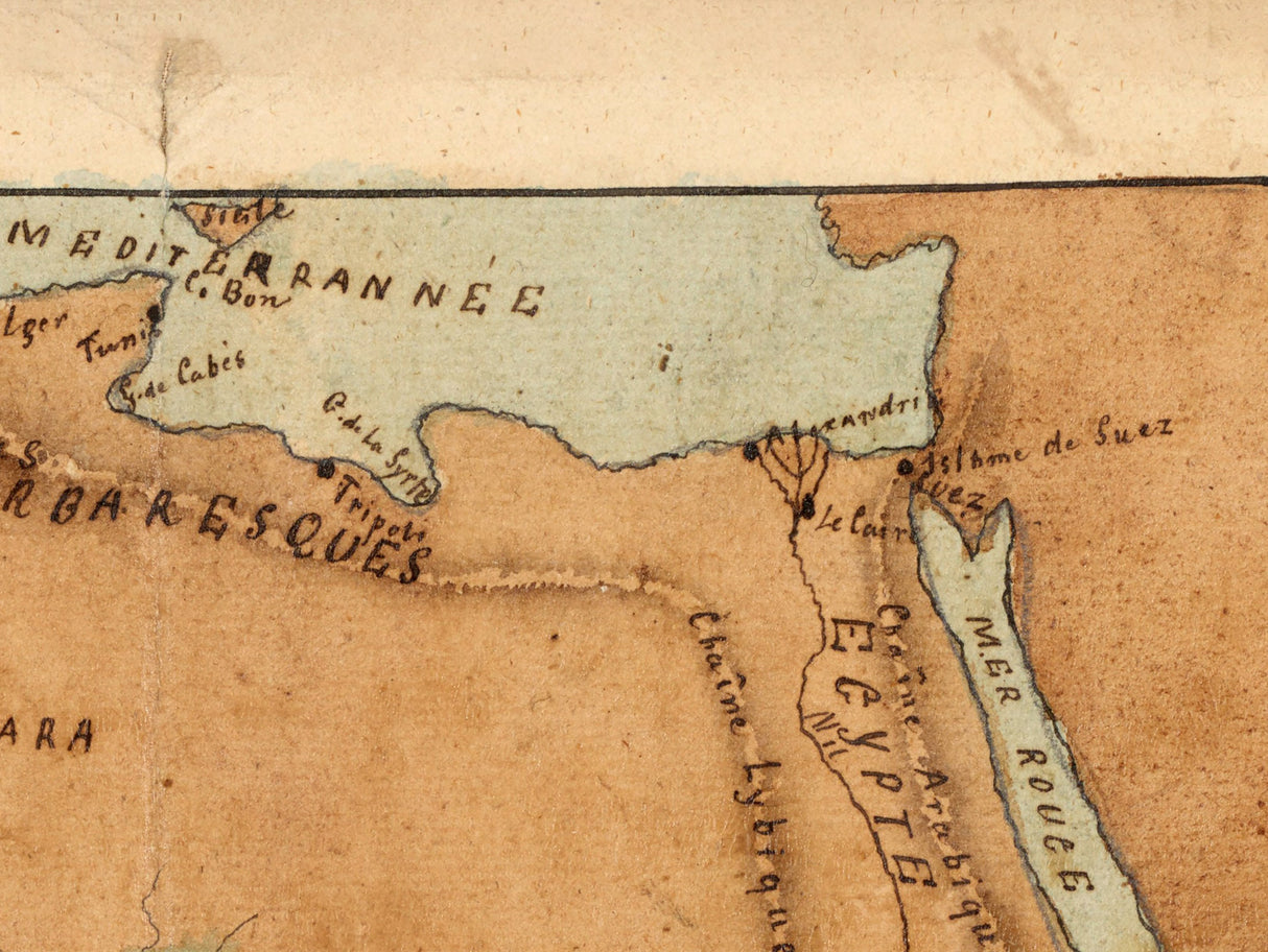 1856 Map of Africa