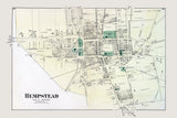 1873 Map of Hempstead Queens County New York
