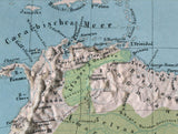 1864 Relief Map of South America