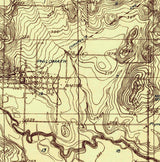 1913 Topo Map of Philomath Oregon