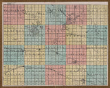 1907 Map of Murray County Minnesota