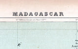 1889 Map of Madagascar