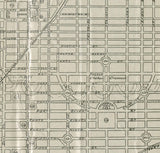 1917 Map of Savannah Georgia