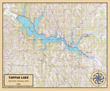 1998 Map of Tappan Lake Ohio