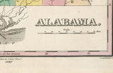 1827 Map of Alabama