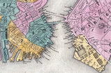 1839 Map of Boston Massachusetts