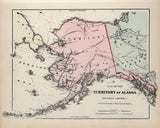 1884 Map of Alaska