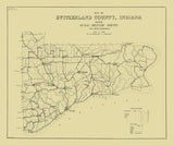 1910 Map of Switzerland County Indiana