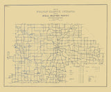 1911 Map of Fulton County Indiana