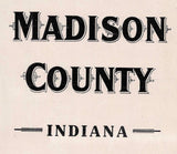 1921 Map of Madison County Indiana