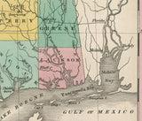 1827 Map of Mississippi