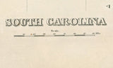 1827 Map of South Carolina