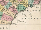 1827 Map of Tennessee