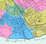 1922 Map of Summit New Jersey