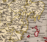 1832 Map of Denmark