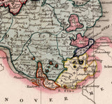 1832 Map of Denmark