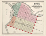 1873 Map of Sacramento California