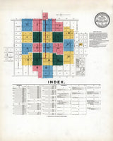 1906 Town Map of Woodland Yolo County California