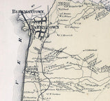 1867 Map of Greenburgh Westchester County New York
