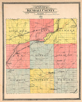 1903 Map of Kendall County Illinois