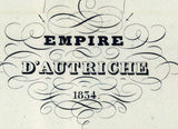1834 Map of the Austrian Empire