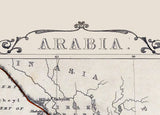 1851 Map of Arabia