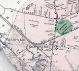 1873 Map of Gravesend Kings County New York