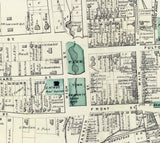 1873 Map of Hempstead Queens County New York