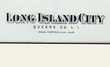 1873 Map of Long Island City Queens County New York