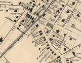 1873 Map of Mount Kisco Westchester County New York