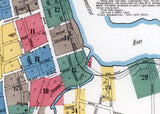 1907 Map of Middletown Middlesex County Connecticut