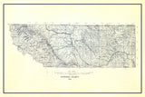 1899 Map of Sheridan County Wyoming