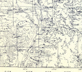 1899 Map of Sublette County Wyoming