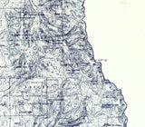 1899 Map of Sublette County Wyoming