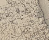 1880 Map of Orange County and Rockland County New York